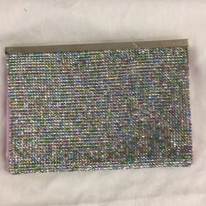 Escada Gina multicolored crystal clutch